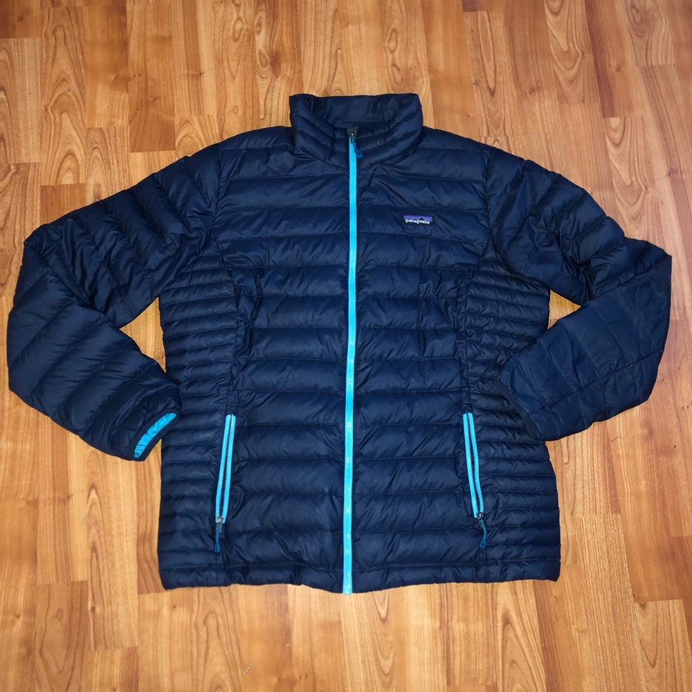 Women’s Patagonia down puffer sweater jacket Sz XL